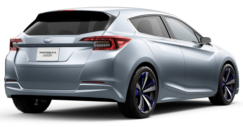 Illustration for article titled The Subaru Impreza 5-Door Hatch Concept Cranks The Excitement Up Maybe One Or Two Notches